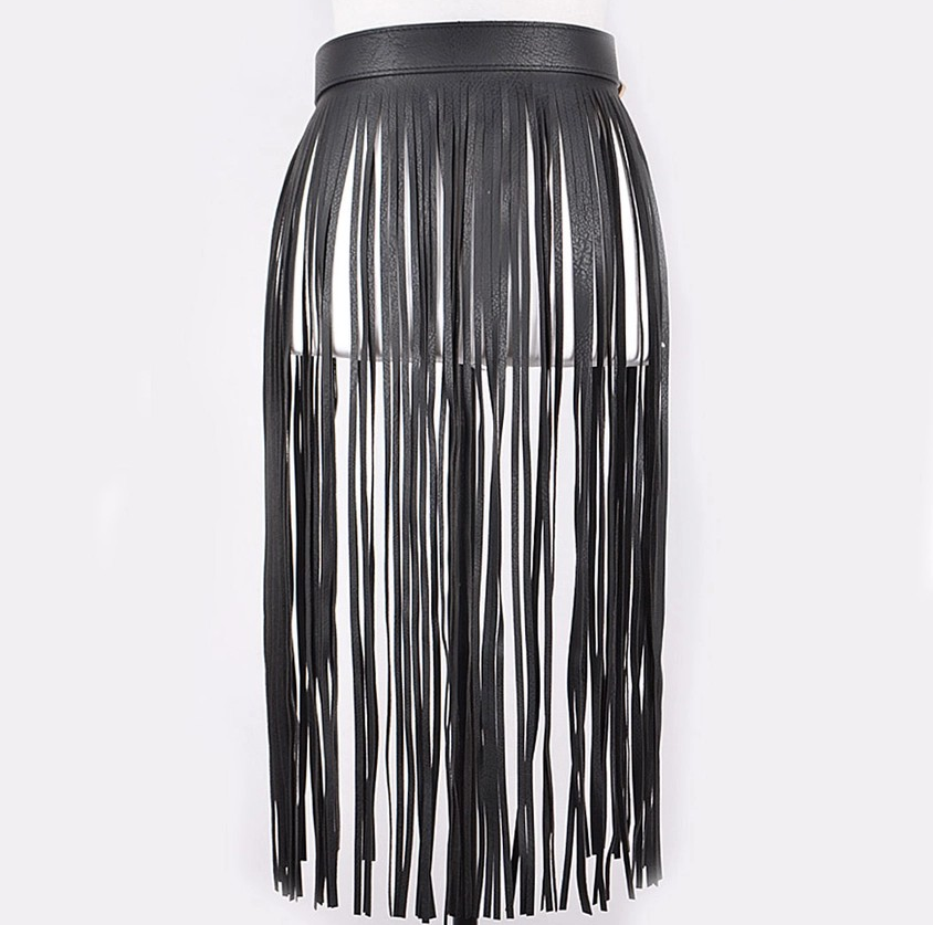 Double Buckle Curtain Fringe Belt