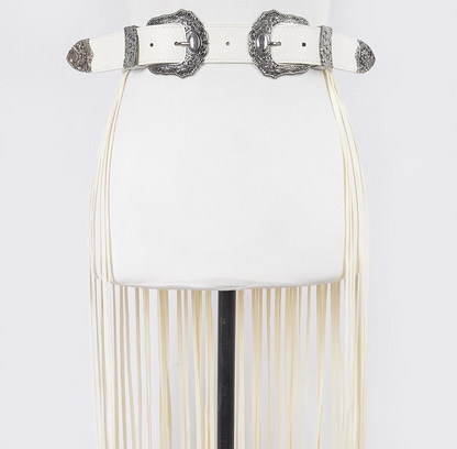 Double Buckle Curtain Fringe Belt